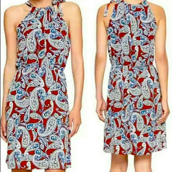 Banana Republic Paisley Dress - Picture 3 of 10